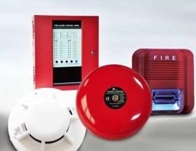 (image for) Fire warning device siren strobe